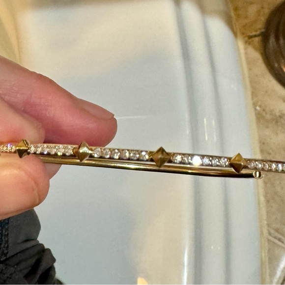 Kendra Scott Astrid 14K yellow gold and genuine diamond bracelet - Picture 7 of 7